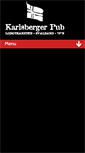 Mobile Screenshot of karlsbergerpub.no